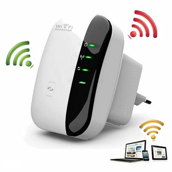 2.4 GHz Wi-Fi Range Extender – 300 Mbps, US Plug
